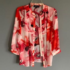 Jones New York Sheer Blouse